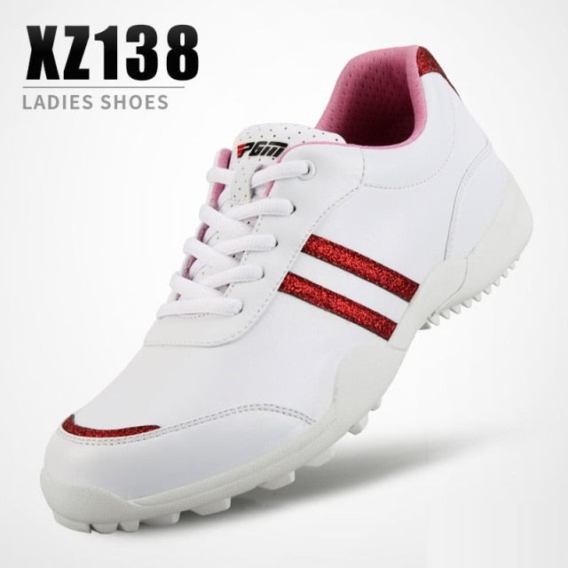 PGM Women Golf Shoes Anti-slip Breathable Sneakers Super Fiber Waterproof - KiwisLove