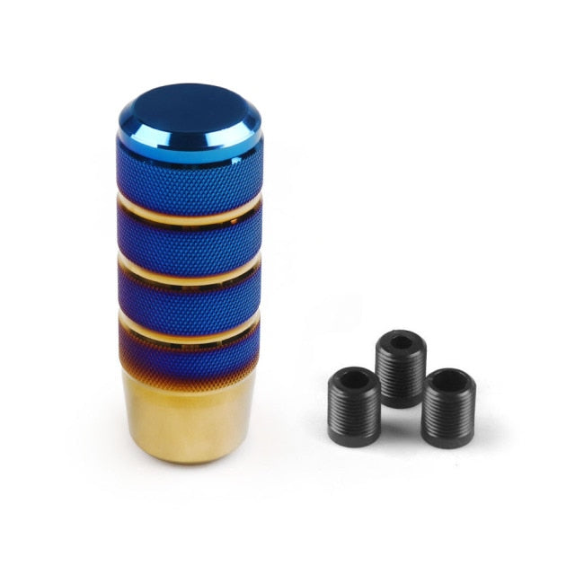 Gear Shift Knob 95MM Universal Non-Slip  Manual Transmission Aluminum knurled Shifter Lever Knob - KiwisLove