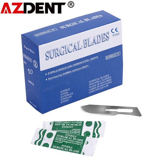 100pcs Scalpel Blades  Dental medical Surgical Scalpel Blades - KiwisLove