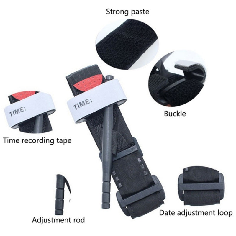 Medical Tourniquet Survival Tactical Combat Military CAT Belt Bandage Scissor - KiwisLove