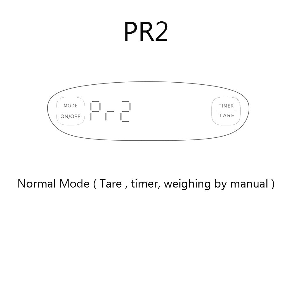 2kg/0.1g Electronic Coffee Scale with Timer Digital Kitchen Coffee Scales Weighing Balance Libra Jewelry Scale USB Charging - KiwisLove