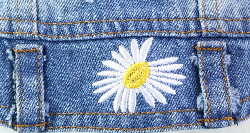 Spring Denim Dog Vest Shih Tzu Clothes for Small Dogs Yorkshire Terrier Puppy Jeans Jacket for Chihuahua Apparel Cat Clothes - KiwisLove