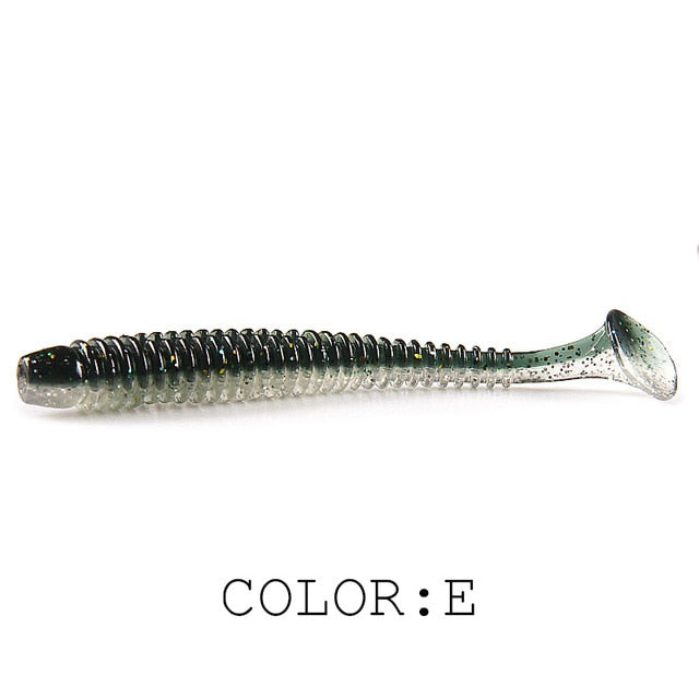 Shad Fishing Lure Soft  Plastics Baits Swimbait Jigging Artificial Baits - KiwisLove