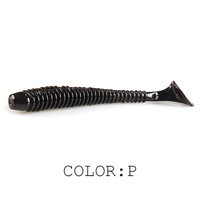 Shad Fishing Lure Soft  Plastics Baits Swimbait Jigging Artificial Baits - KiwisLove