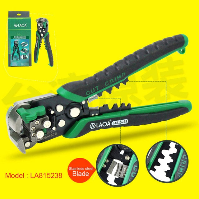 LAOA Automatic Wire Stripping Professional Electrical Wire Stripper High Quality - KiwisLove