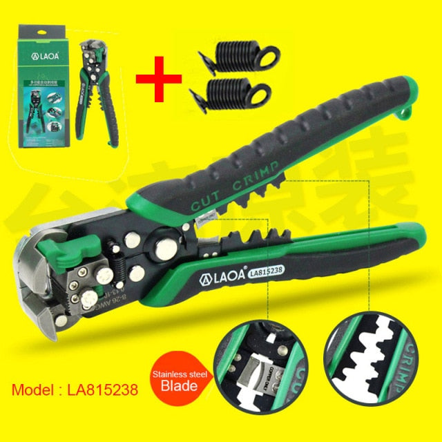LAOA Automatic Wire Stripping Professional Electrical Wire Stripper High Quality - KiwisLove
