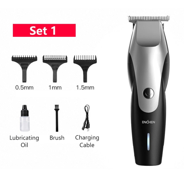 ENCHEN Hummingbird USB Electric Hair Clippers Rechargeable Cordless - KiwisLove