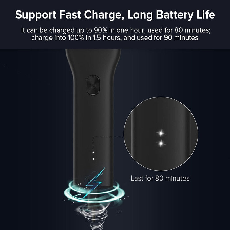 ENCHEN Boost Hair Clippers for Men Children Family Use Rechargeable black - KiwisLove