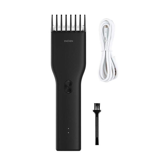 ENCHEN Boost Hair Clippers for Men Children Family Use Rechargeable black - KiwisLove