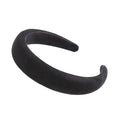 Bezel Head Silk Padded Headband - KiwisLove