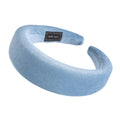 Bezel Head Silk Padded Headband - KiwisLove