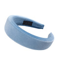 Bezel Head Silk Padded Headband - KiwisLove