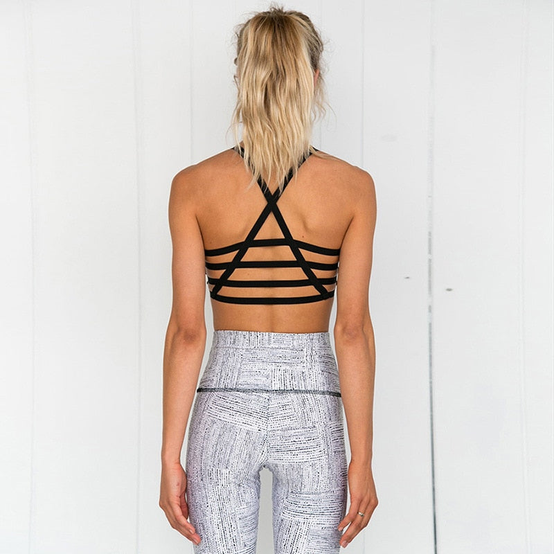 Size L Women Fitness Set Yoga Gym Running  Jumpsuits  Leggings Outfit Tracksuit - KiwisLove