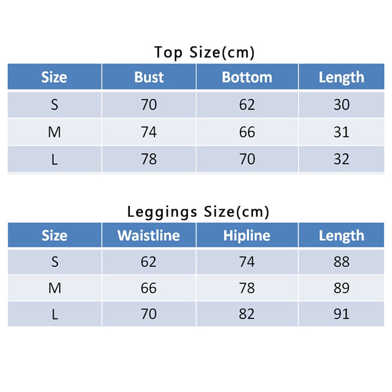 Yoga Set Women Gym Fitness Top Leggings High Waist Woman Workout Tracksuit - KiwisLove