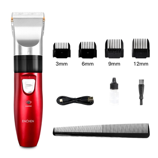 ENCHEN Hair Cutter Machine For Men Baby Adults Kids Barber Cordless - KiwisLove