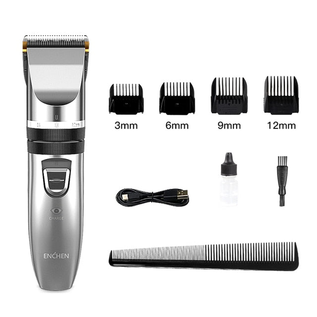 ENCHEN Hair Cutter Machine For Men Baby Adults Kids Barber Cordless - KiwisLove