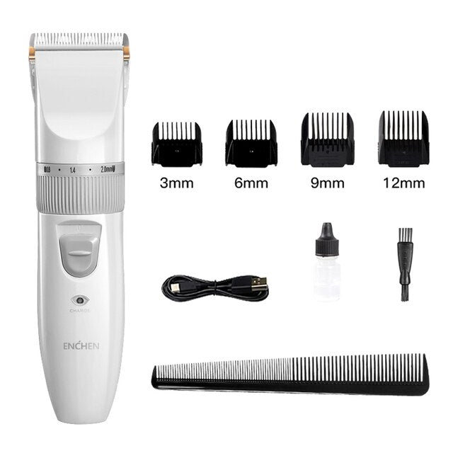 ENCHEN Hair Cutter Machine For Men Baby Adults Kids Barber Cordless - KiwisLove