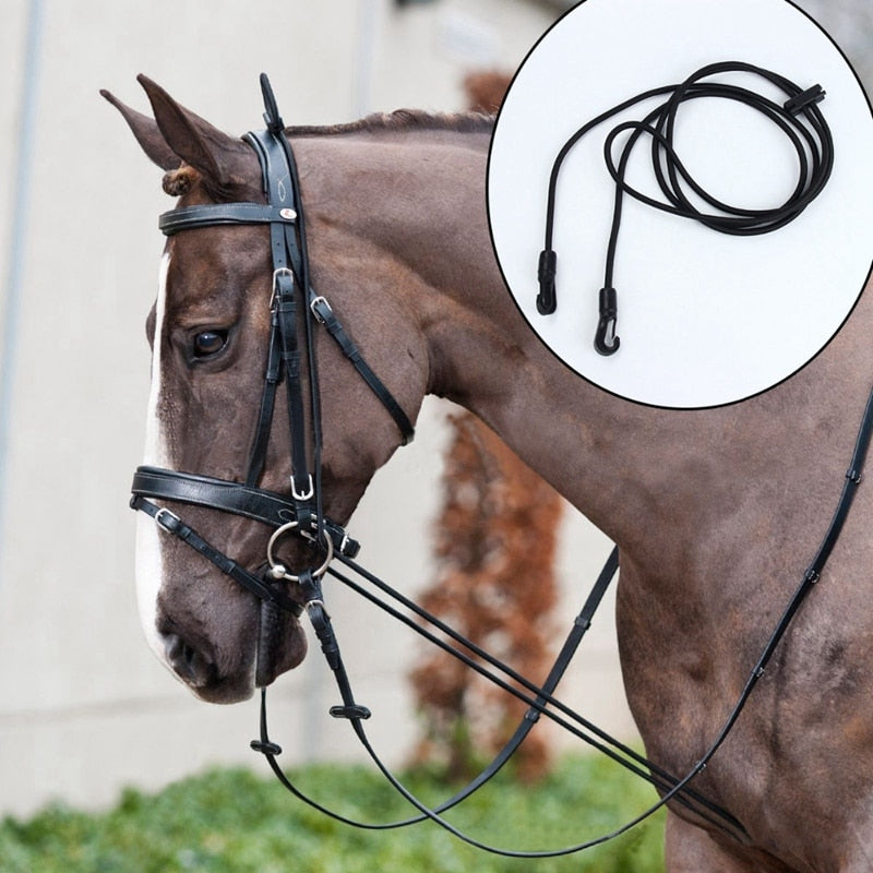 Horse Riding Accessories Full Horse Bridle Reins for Horse Equipment - KiwisLove