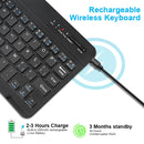 Mini Wireless Keyboard Bluetooth Keyboard  Mouse Keycaps  ipad Phone Tablet Laptop - KiwisLove