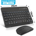 Mini Wireless Keyboard Bluetooth Keyboard  Mouse Keycaps  ipad Phone Tablet Laptop - KiwisLove