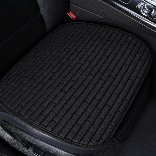 Car seat cover front/rear flax seat protect cushion automobile seat cushion protector pad car cover mat protect - KiwisLove