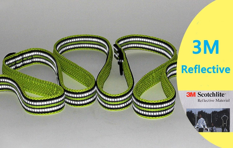 Truelove 7 In 1 Multi-Function Adjustable Dog Lead Hand Free Pet Training Leash 2 Dogs - KiwisLove