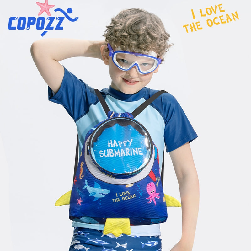 COPOZZ Child Backpack Sports Bags Kids Boys Girls Swimming Backpack - KiwisLove