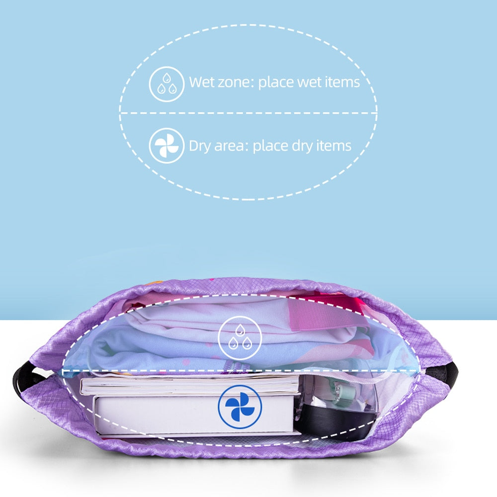 COPOZZ Child Backpack Sports Bags Kids Boys Girls Swimming Backpack - KiwisLove