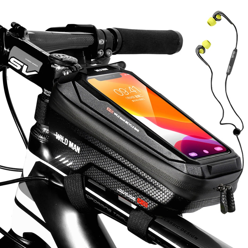 Bike Bag Phone Case Frame Front Top Tube Waterproof 2021 New - KiwisLove