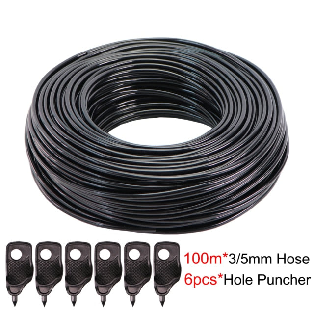 Garden Watering 3/5mm Hose Irrigation Pipe 1/8'' Tubing - KiwisLove