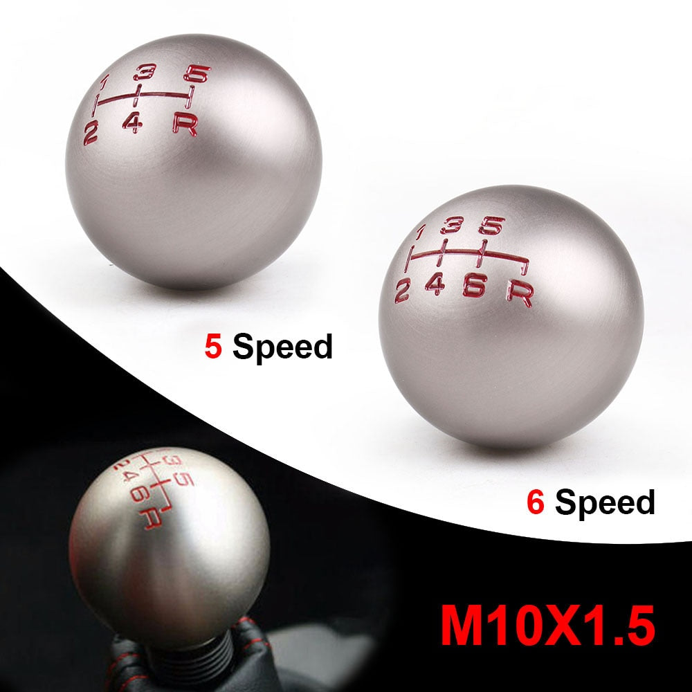 Shift Gear Knob M10*1.5 For Honda Fit Civic City FD2 FN2 EP3 TYPE R DC2 DC5 AP1 AP2 S2000 F20C - KiwisLove