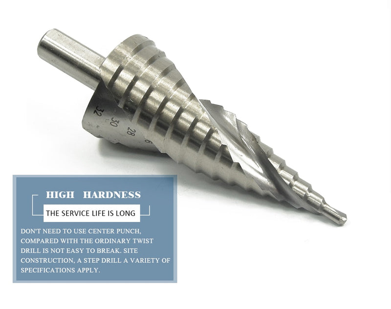 Pagoda Drill Hexagon Screw Drill HSS Power Tools - KiwisLove