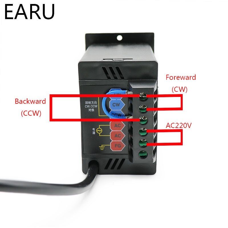 400W  Motor Speed Pinpoint Regulator Controller US-52 - KiwisLove