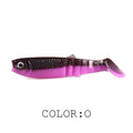 NEW cannibal baits 3D color bicolor smell  96mm/80mm/62mm  T Tail - KiwisLove