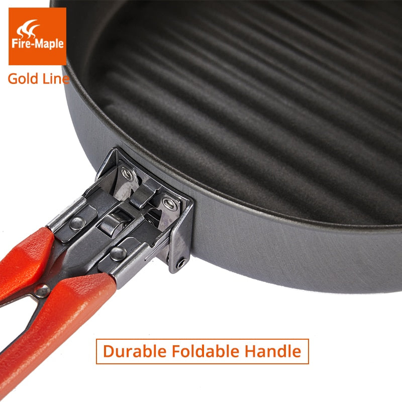 Fire Maple Gold Line Non-stick Frying Pan Outdoor Camping Hiking Skillet - KiwisLove