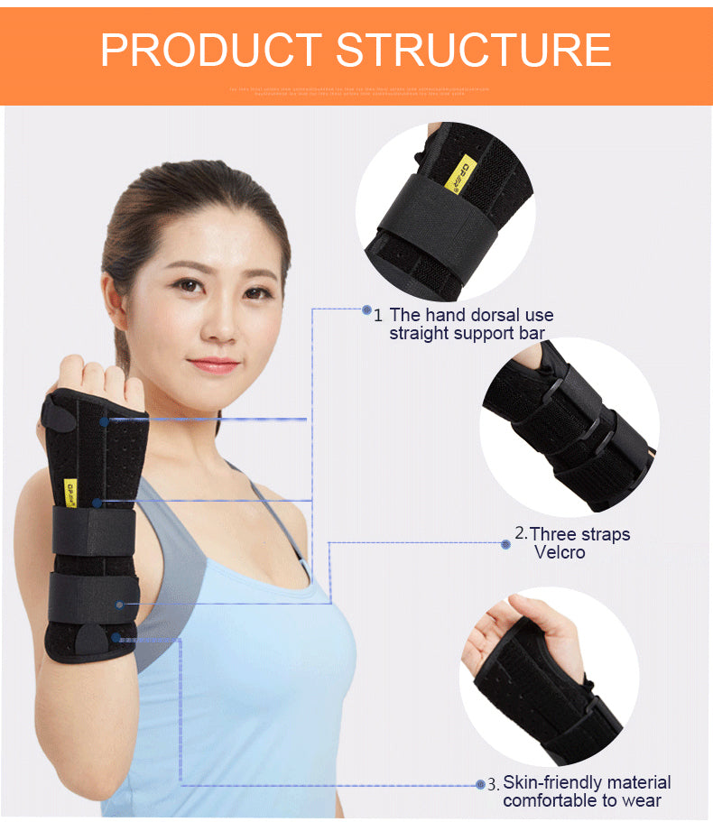 OPER Wrist Brace Support Splint Sprain Carpal Tunnel Syndrome Arthritis Recovery - KiwisLove