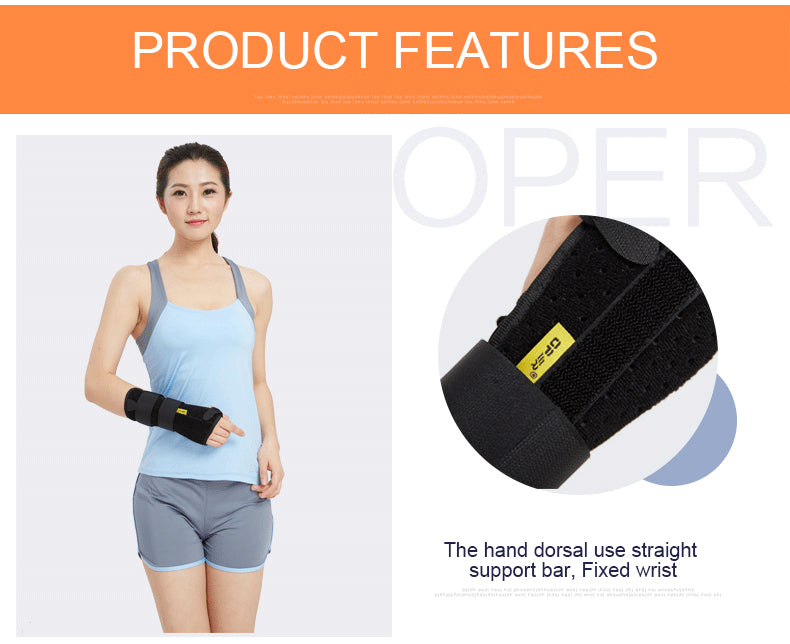 OPER Wrist Brace Support Splint Sprain Carpal Tunnel Syndrome Arthritis Recovery - KiwisLove