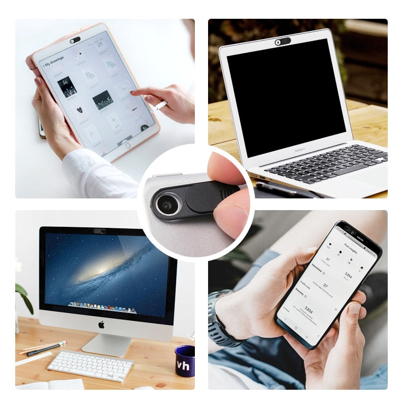 Webcam Cover Camera Privacy Protective  Mobile Laptop Lens Occlusion  Anti-Peeping Protector Shutter Slider - KiwisLove