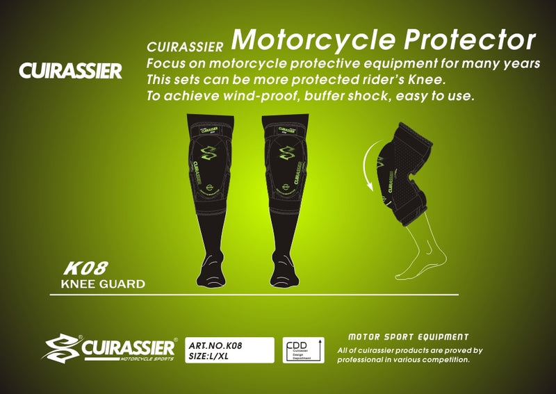 Cuirassier Kids Kneepad Protection MX Protector Racing Guards Off-road - KiwisLove
