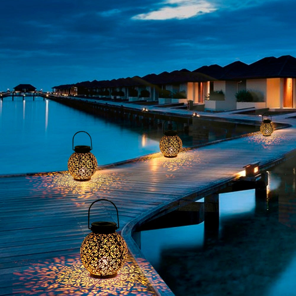 Waterproof solar Lamp LED  Lantern Outdoor garden light Dancing Flicker Flame Light  Landscape Yard - KiwisLove