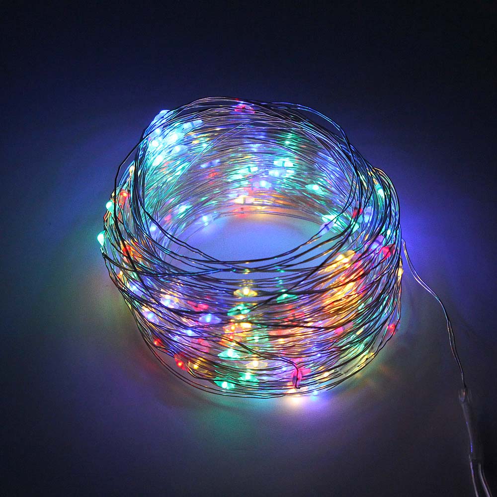 Outdoor LED Solar String Fairy Lights Flashing Lamps Waterproof Christmas Decoration for Home Garden - KiwisLove