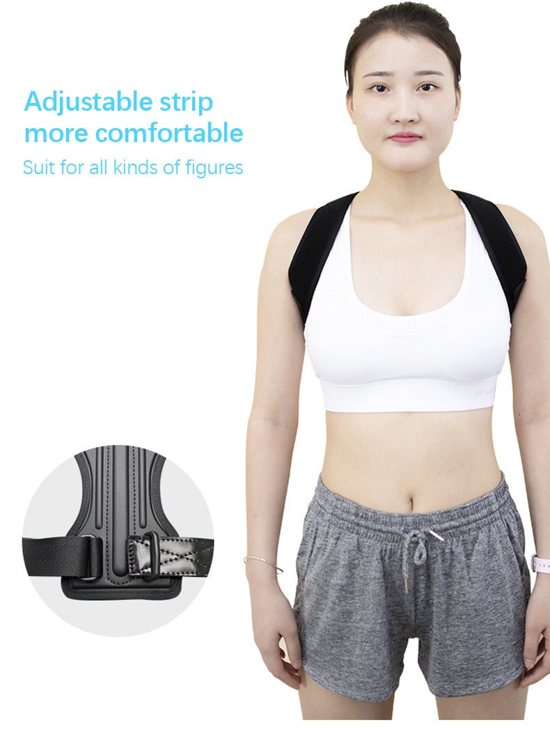 Adjustable Posture Corrector Back Support Shoulder Back Corset Posture - KiwisLove