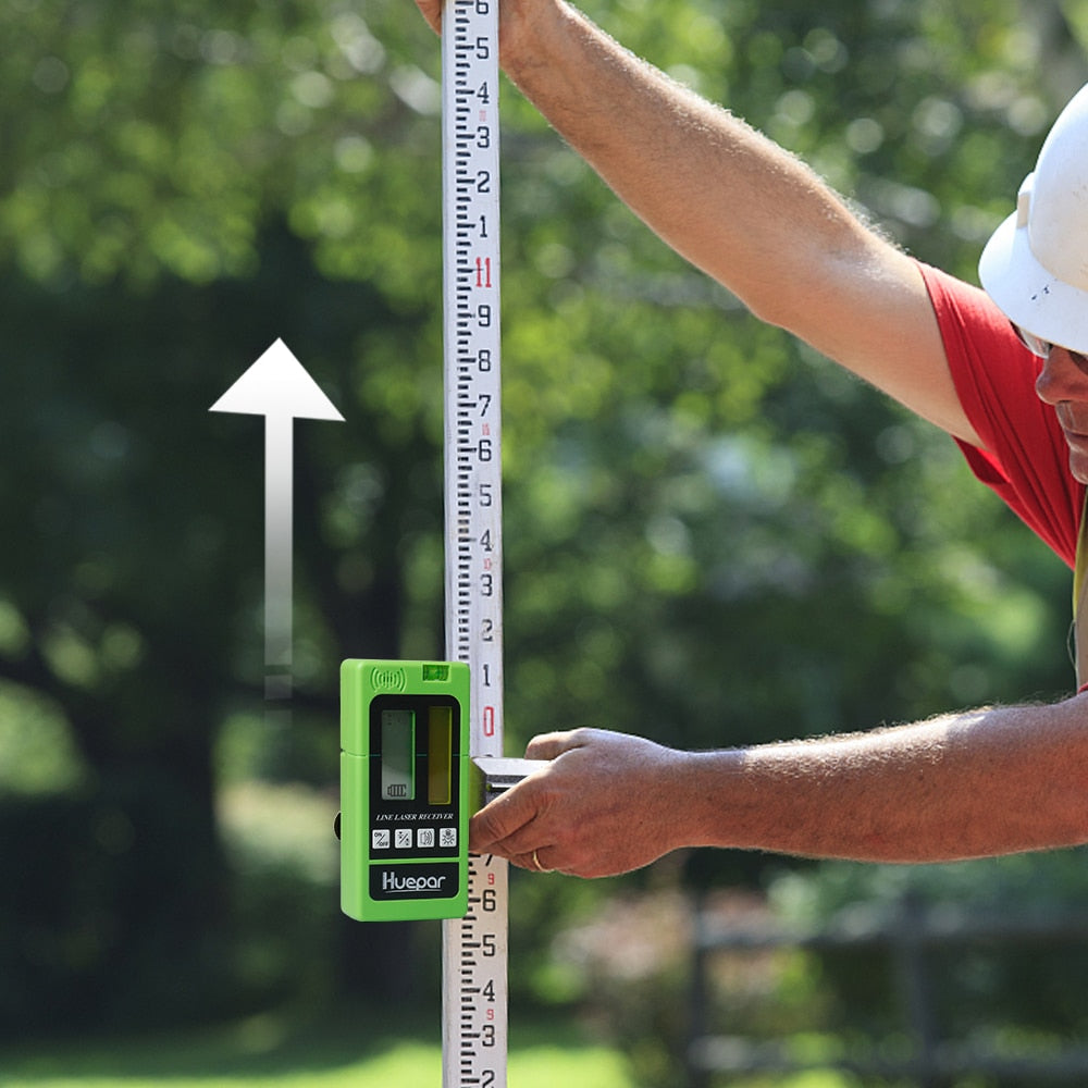 Huepar Laser Level Receiver Detector LR-5RG-GN - KiwisLove
