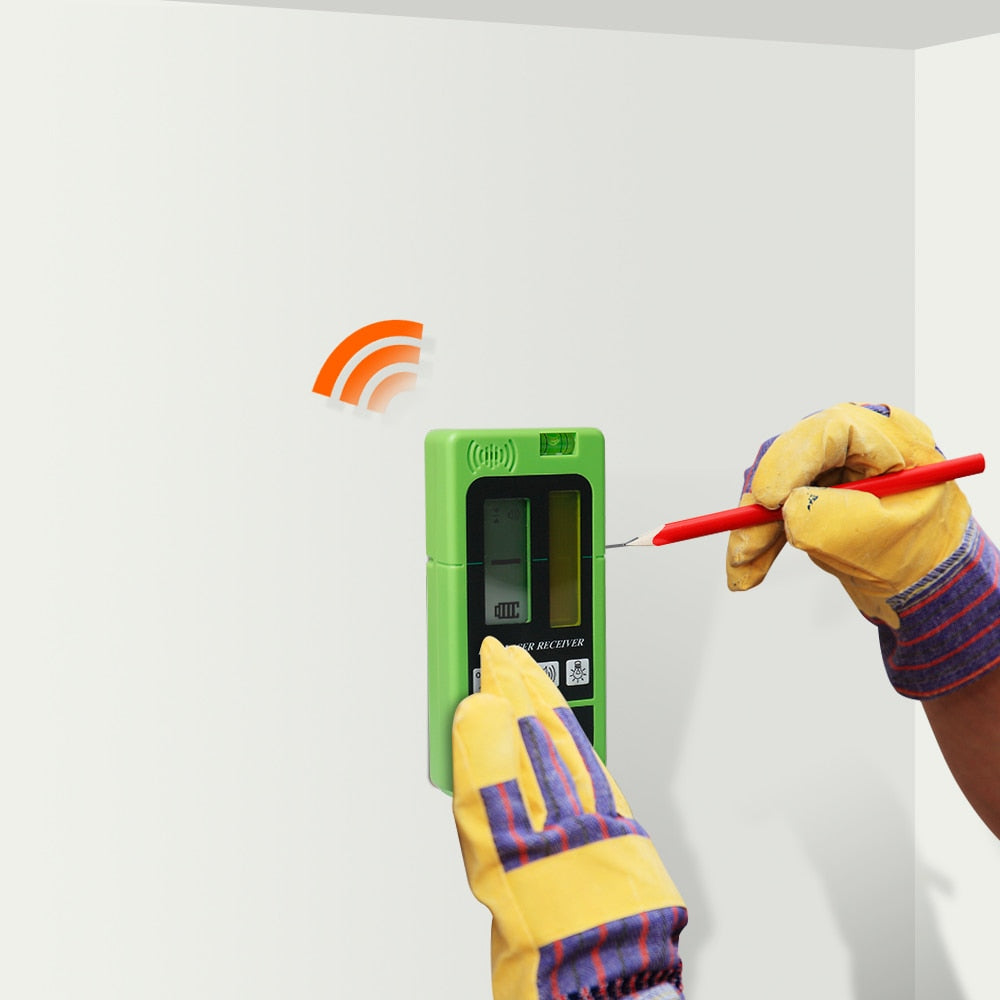 Huepar Laser Level Receiver Detector LR-5RG-GN - KiwisLove