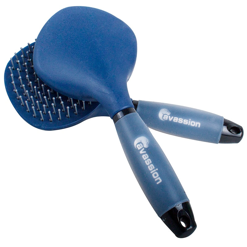 1 piece Cavassion horse mane comb Silicone protective handle  Comfortable and non-slip brushing - KiwisLove