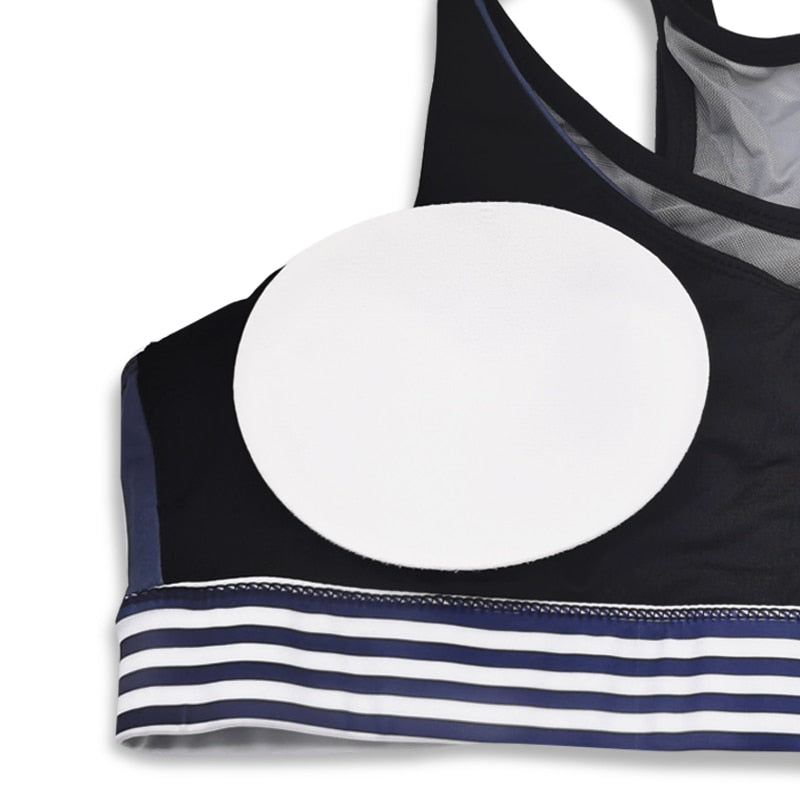 Women Fitness Yoga Sets Padded Bras Top Leggings Gym Wear Runnning Clothing - KiwisLove