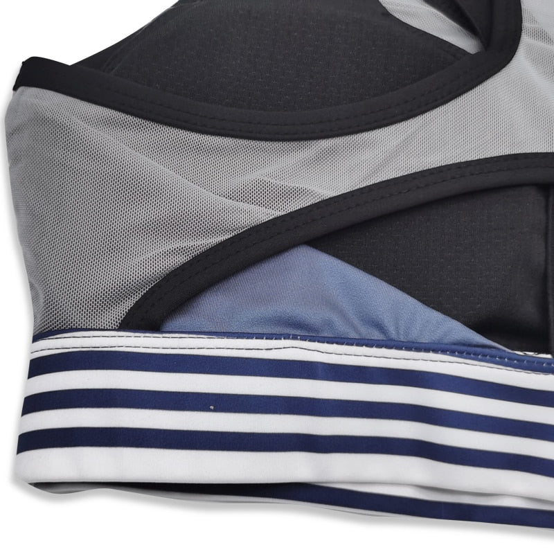 Women Fitness Yoga Sets Padded Bras Top Leggings Gym Wear Runnning Clothing - KiwisLove