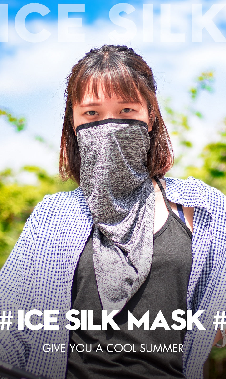 Bicycle Bandana  Scarf Cycling  Headband  Hiking Motorcycle Bike Half Mask - KiwisLove