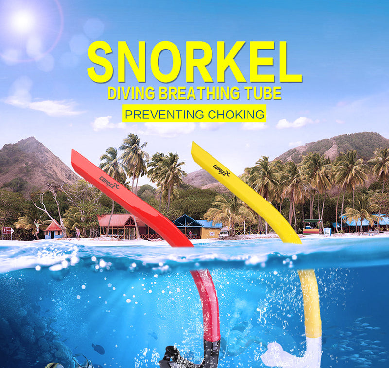 Copozz Professional Open Top Snorkels Swimming Diving Snorkeling Beginer - KiwisLove