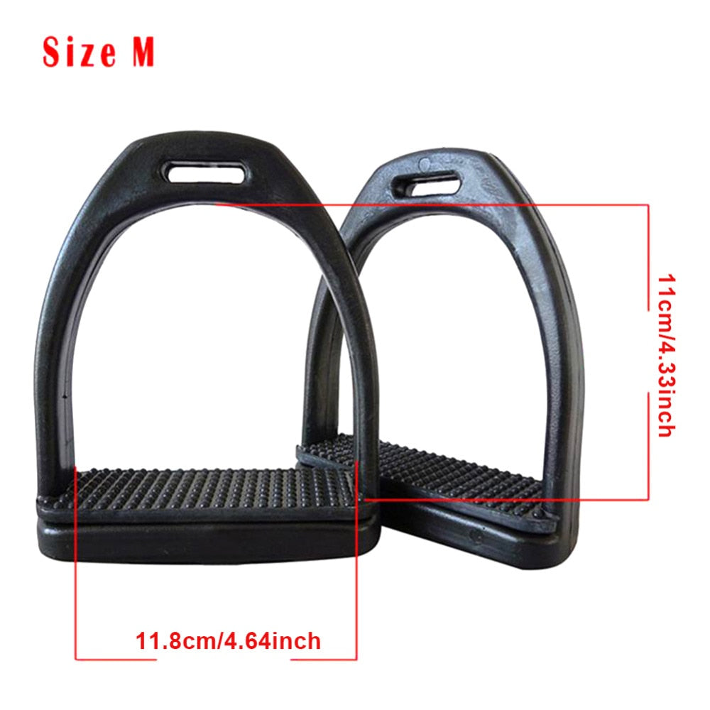 2PCS Horse Riding Stirrups  Lightweight Wide Track Anti Slip - KiwisLove